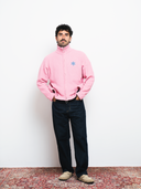 Pink Double Zip Knitwear